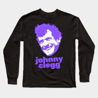 Johnny clegg ||| 70s retro Long Sleeve T-Shirt